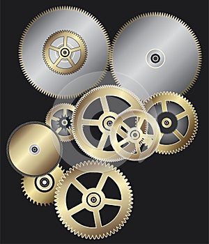 vector clock gears