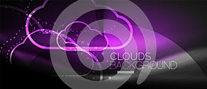 Vector cloud computing, storage concept