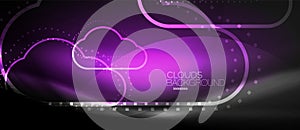 Vector cloud computing, storage concept