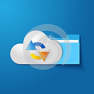 Vector cloud folder files