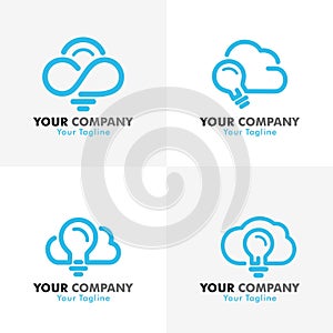 Vector Cloud Logo