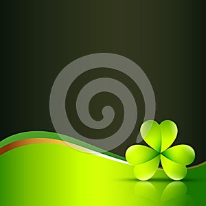Vector clover leaf
