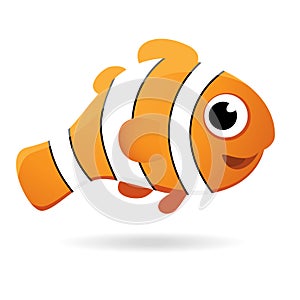 Vector clown fish