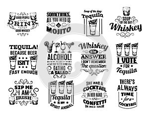 Vector collection of quote typographical background