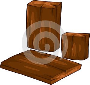 vector Collection Timber illustration