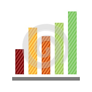 Vector Single Analitic Icon - Graph