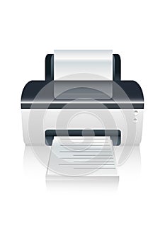 Vector color printer device