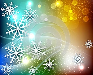 Vector colored christmas background