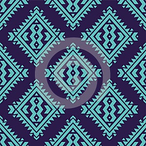 Vector colorful seamless decorative ethnic pattern