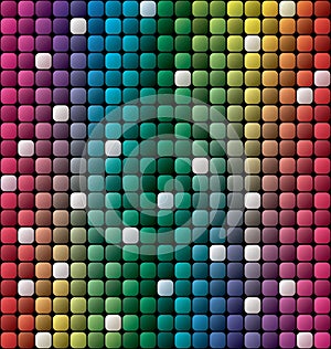 vector colorful tile mosaic background