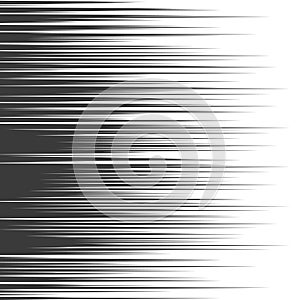 Vector comic book speed lines background