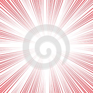 Vector comic book speed lines background