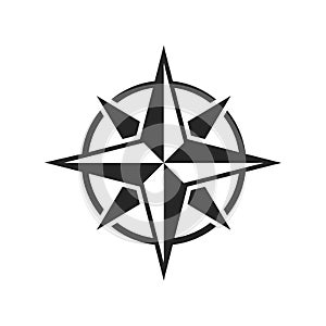 Vector compass rose