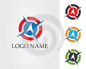 Vector - Compass signs and symbols logo