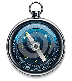 Vector compass XXL detailed icon