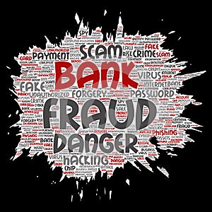 Vector conceptual bank fraud payment scam danger
