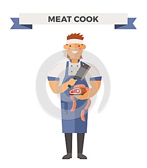 Vector cooking chef vector illustration