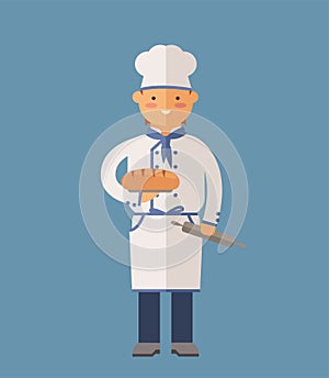 Vector cooking chef vector illustration