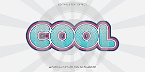 Vector Cool Editable Text Effect