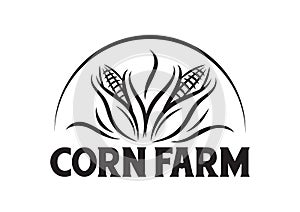 Vector Corn farm for company logo