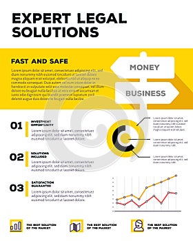 Vector corporate business template infographic with signpost, ch