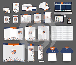 Vector corporate identity templates