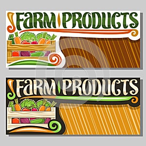Vector coupons for Farm Products