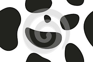 Vector cow skin