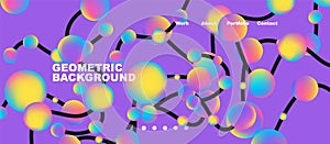 Vector creative abstract background template