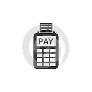 Vector credit card payment magnetic stripe reading