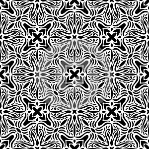Vector cross repeated pattern design