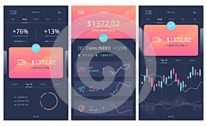 Vector crypto wallet