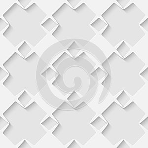 Vector 3d seamless geometric pattern background