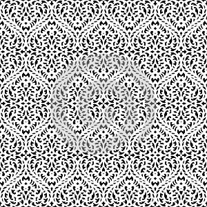 Vector damask seamless pattern