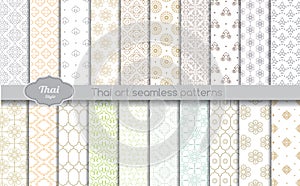 Vector damask seamless pattern background