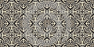 Vector damask seamless pattern background. Elegant luxury texture for wallpapers, backgrounds and page fill. Best motive