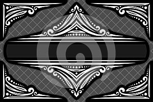 Vector decorative Frame