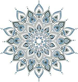 Vector decorative mandala illustration