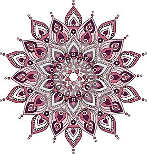 Vector decorative mandala illustration