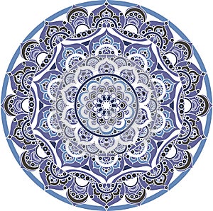 Vector decorative mandala ornament