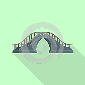 Vector design of bridgework and bridge logo. Set of bridgework and landmark vector icon for stock.