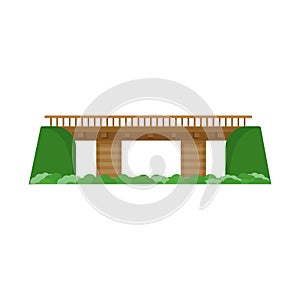 Vector design of bridgework and bridge logo. Set of bridgework and landmark vector icon for stock.