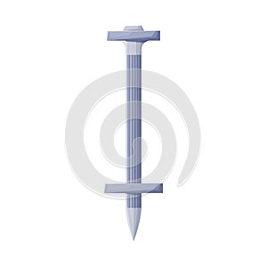 Vector design of dowel and screw icon. Web element of dowel and srew stock vector illustration.