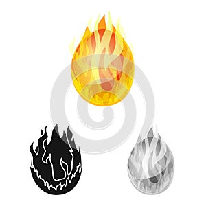 Vector design of egg and dragon logo. Set of egg and fiery vector icon for stock.