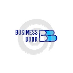 Vector design element for books on business