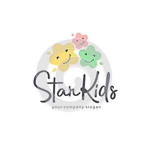 Vector design elements for kids club