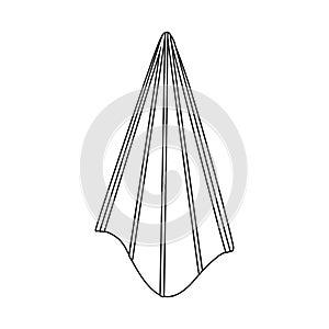 Vector design of hanger and dishtowel logo. Set of hanger and shower stock vector illustration.