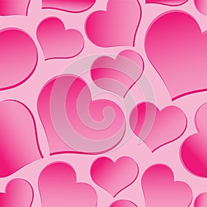 Vector design template illustration of beautiful love and soul mates