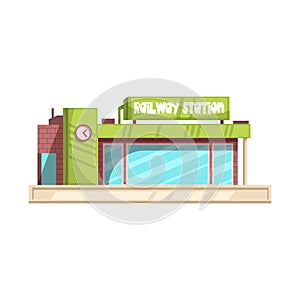 Vector design of train and station logo. Set of train and ticket vector icon for stock.
