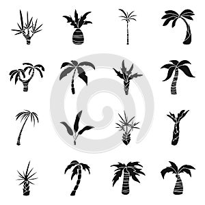 Vector design of travel and ecology logo. Collection of travel and beach vector icon for stock.